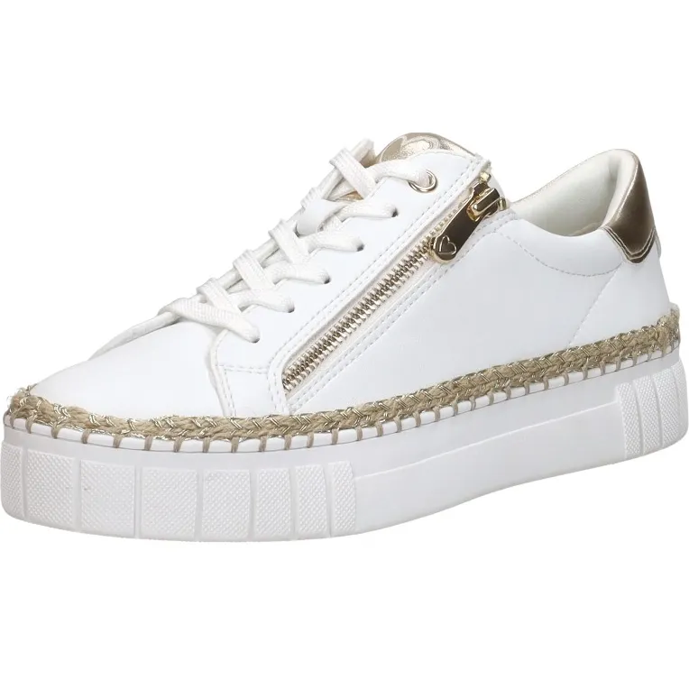 Marco Tozzi lage sneakers wit, foto 3