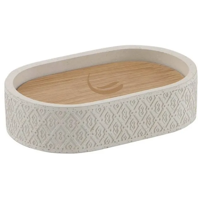 Zeephouder Sapho Afrodite Vrijstaand 12.8x8.4x3 cm Beton Beige