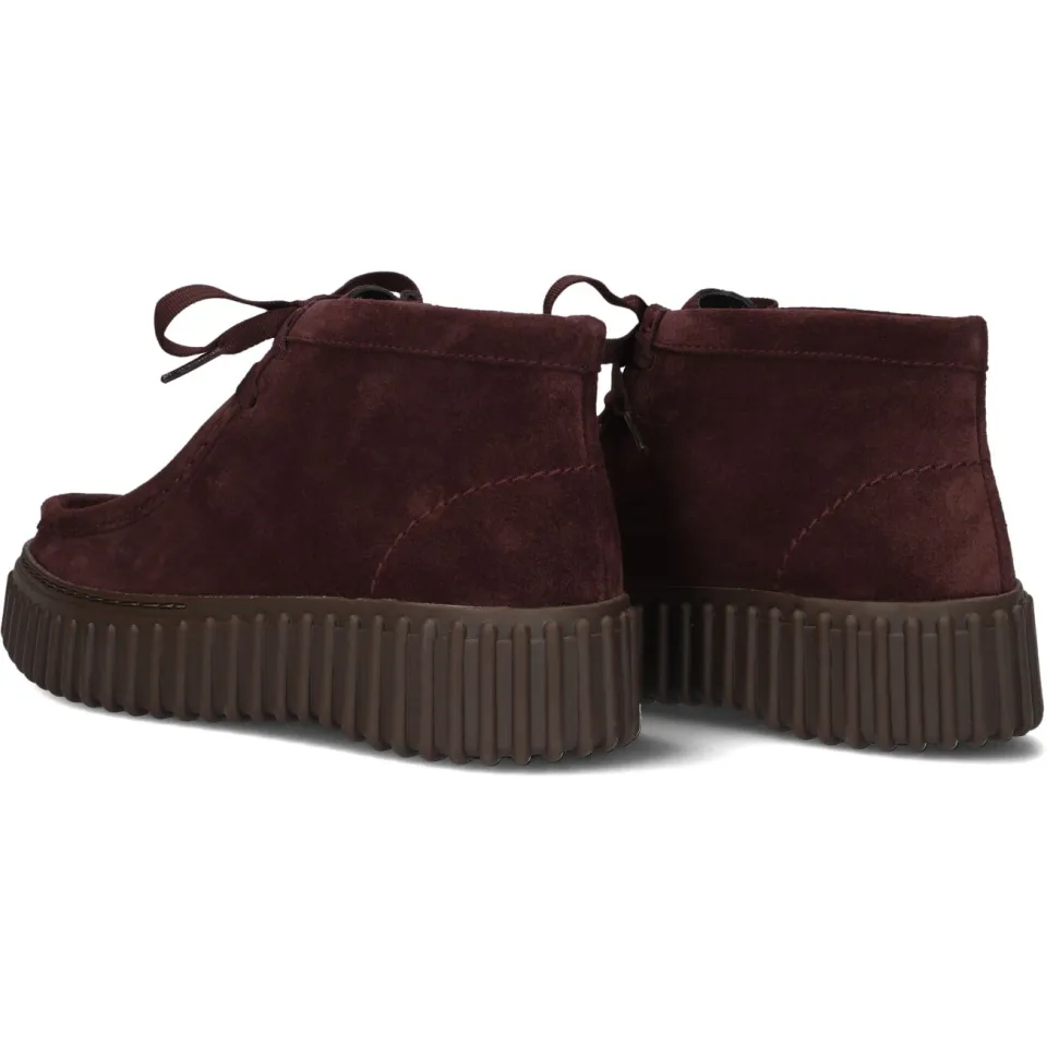 Clarks Torhill Moss veterschoenen bordeaux, foto 5