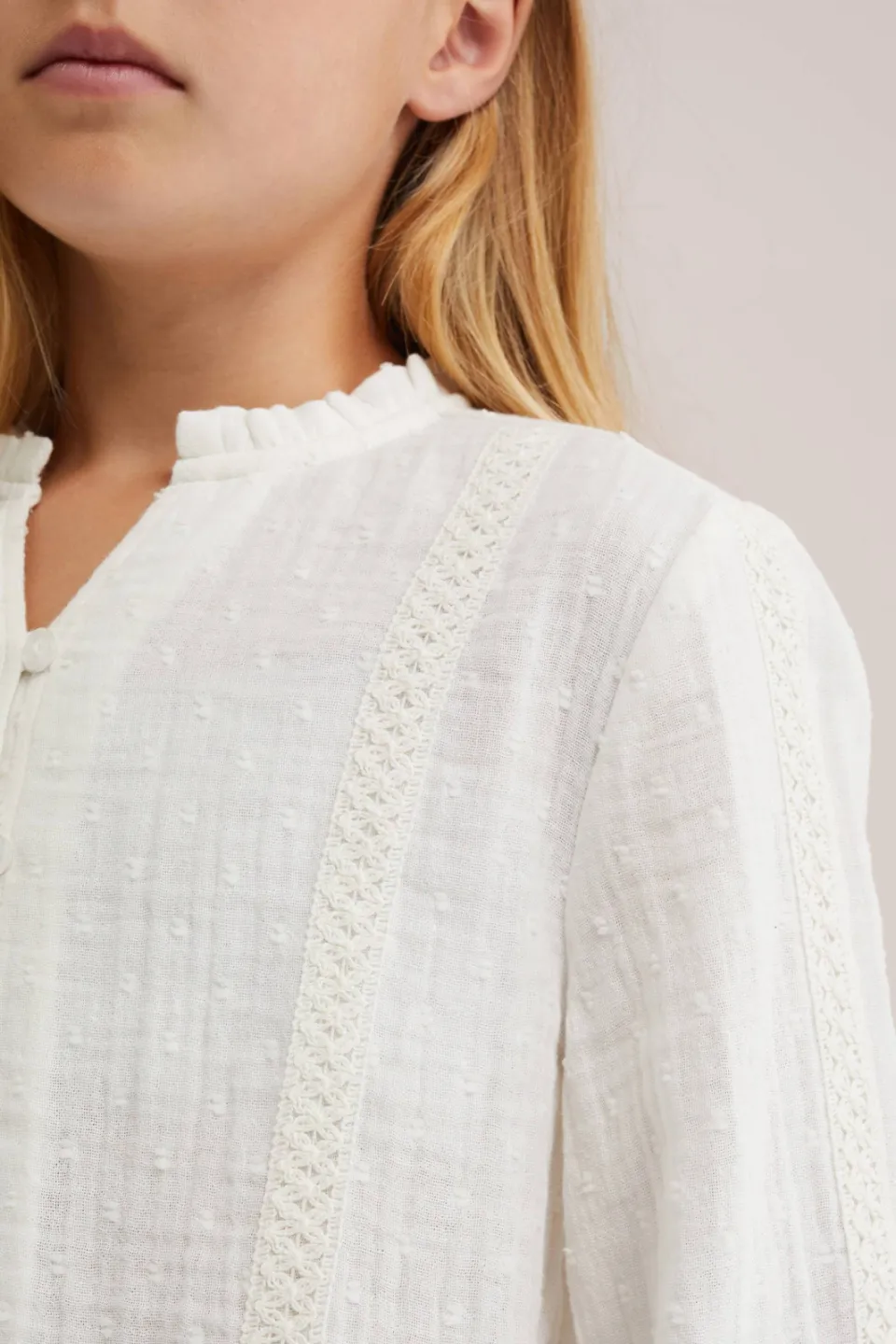 WE Fashion blouse ecru, foto 5