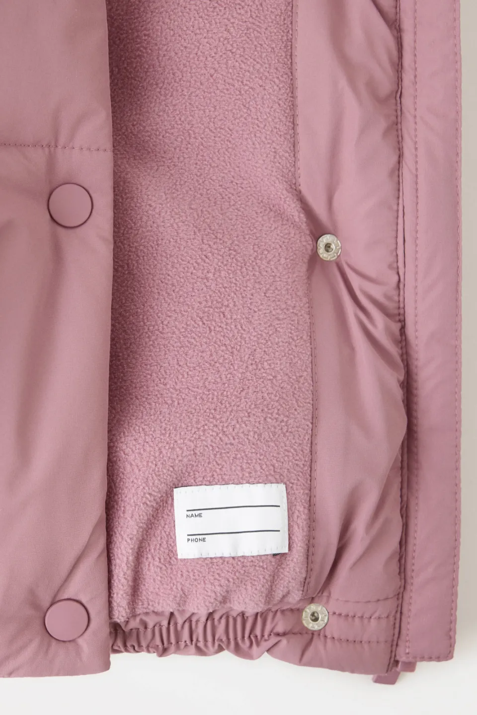 Mango Kids gewatteerde winterjas roze, foto 6