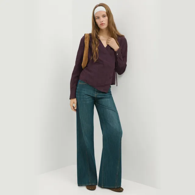 Mango Teen blouse paars