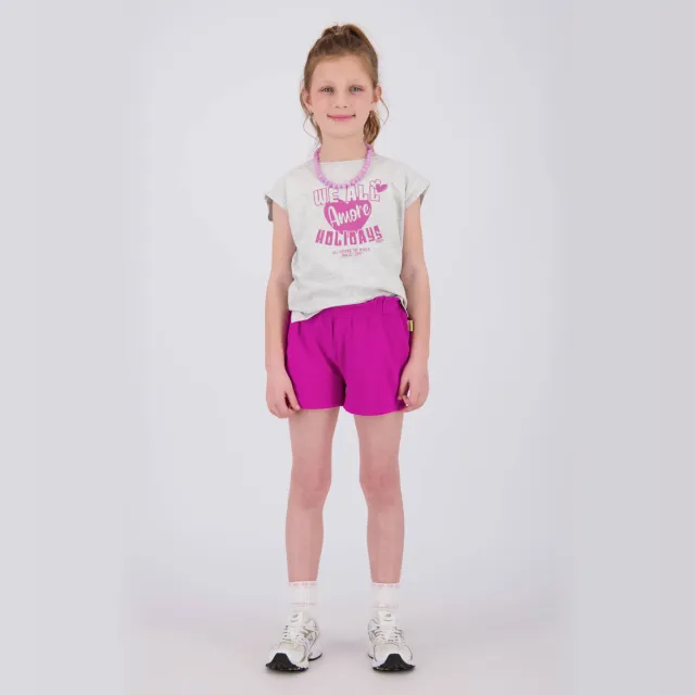 Vingino korte broek paars