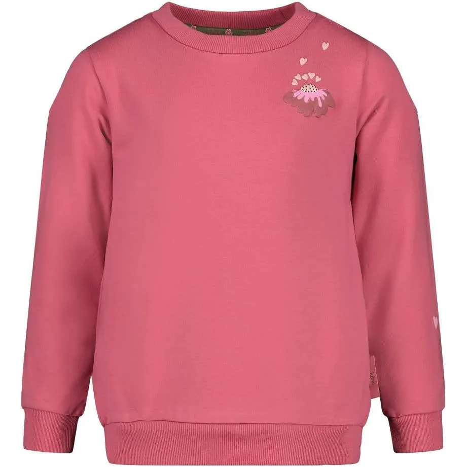 Jubel oversized sweater Moon Flowers roze, foto 2