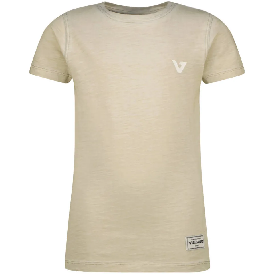 Vingino T-shirt groen Groenbruin