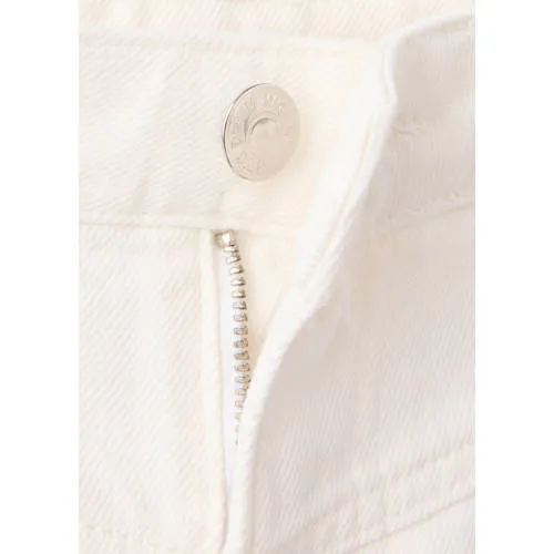 Mango TEEN low waist wide leg jeans - wit, foto 3