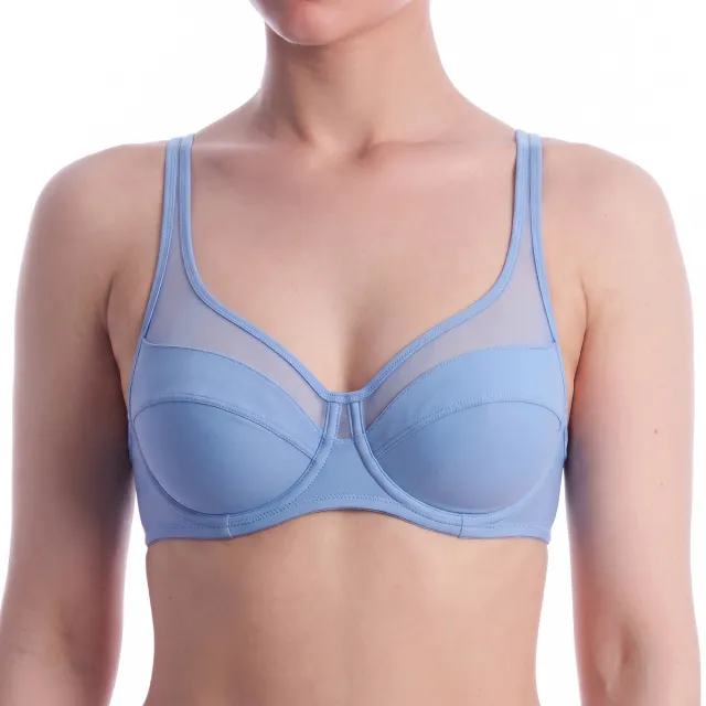 Dim 3983 beugel-bh blauw