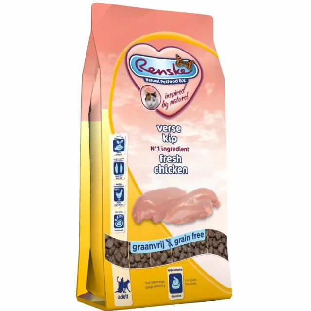 Renske Super Premium Adult kattenvoer kip 6 kg