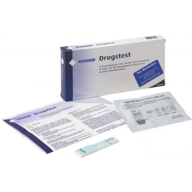 Testjezelf.nu TestJezelf. nu Drugstest THC (cannabis) 3 stuks