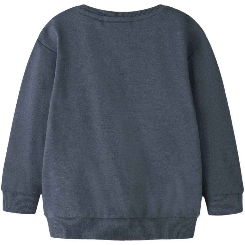NAME IT MINI Spiderman sweater met print - grijsblauw, foto 2