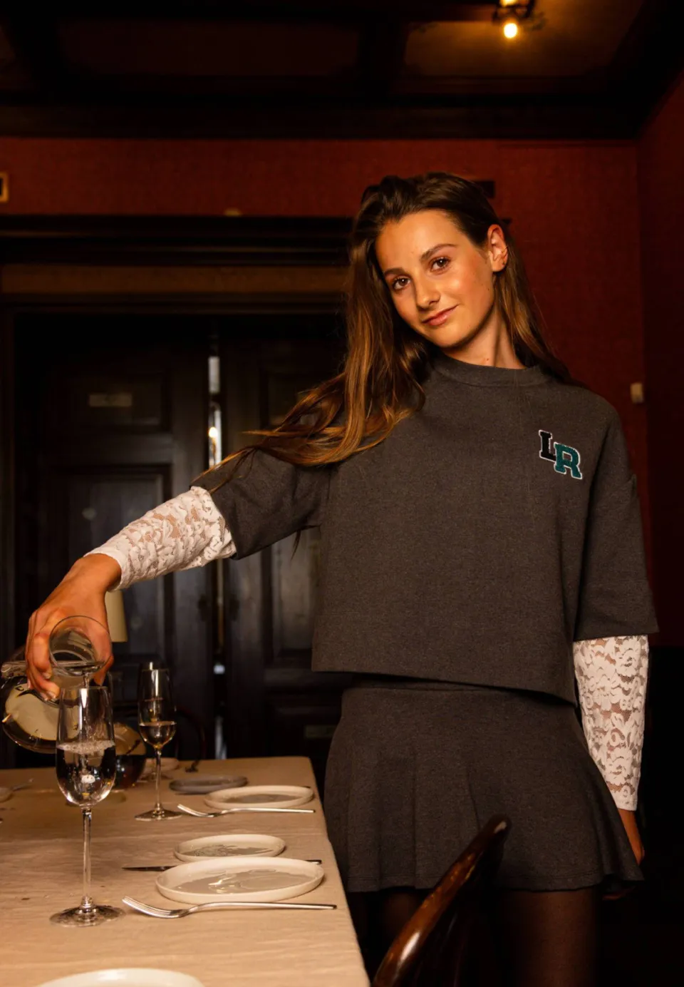LOOXS 10sixteen rechtvallende longsleeve grijs, foto 3