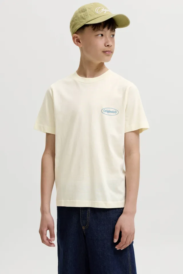 Jack & Jones relaxed fit T-shirt ecru