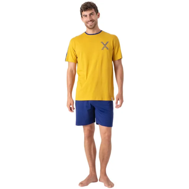 Munich MU9 pyjamaset geel