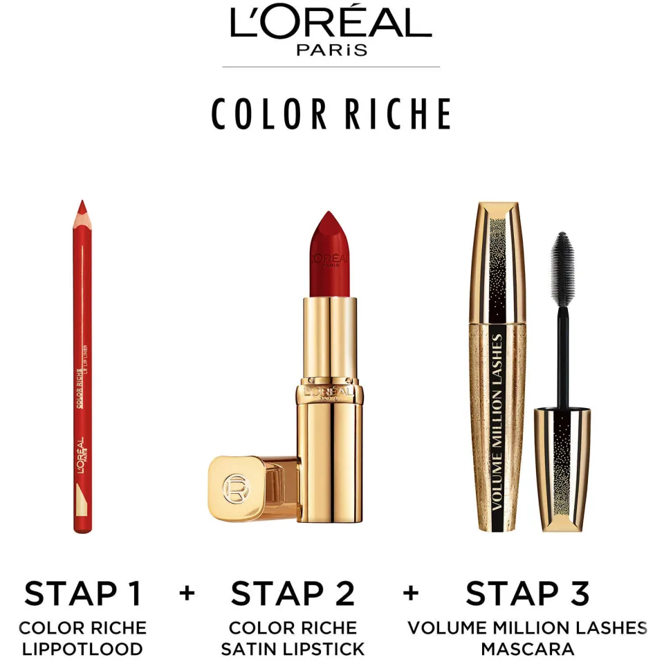 L'oréal Color Riche Satin lippenstift 112 Paris Paris roze, foto 4