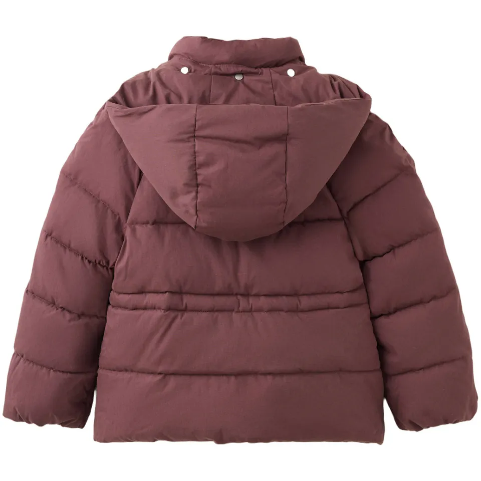 Mango winteranorak donkerrood, foto 2