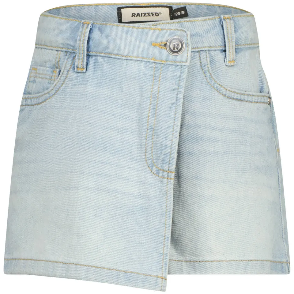 Raizzed Granada denim skort lichtblauw, foto 2