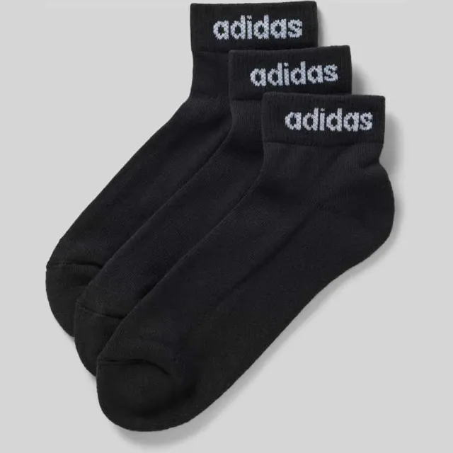 Adidas Linear enkelsokken zwart, foto 2