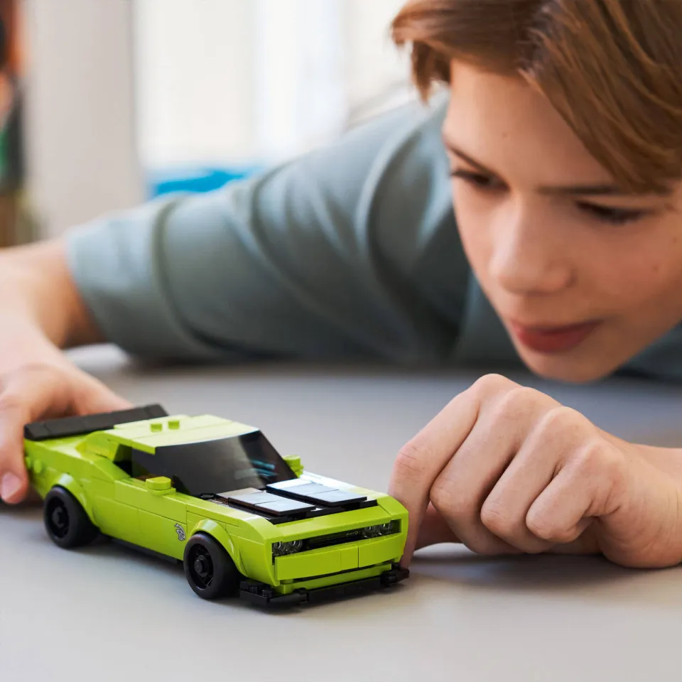 Lego Speed Champions Dodge Challenger SRT Hellcat sportauto 77237, foto 5