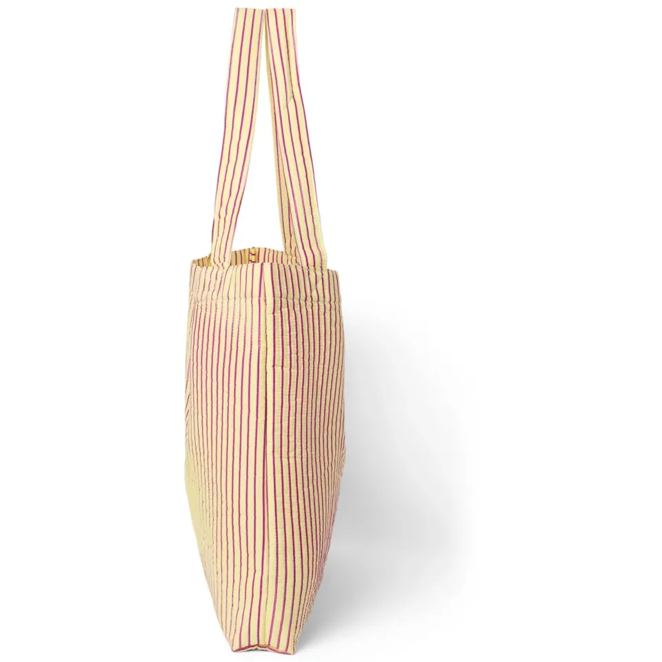 Studio Noos Poplin Mom Bag luiertas crème gestreept, foto 2