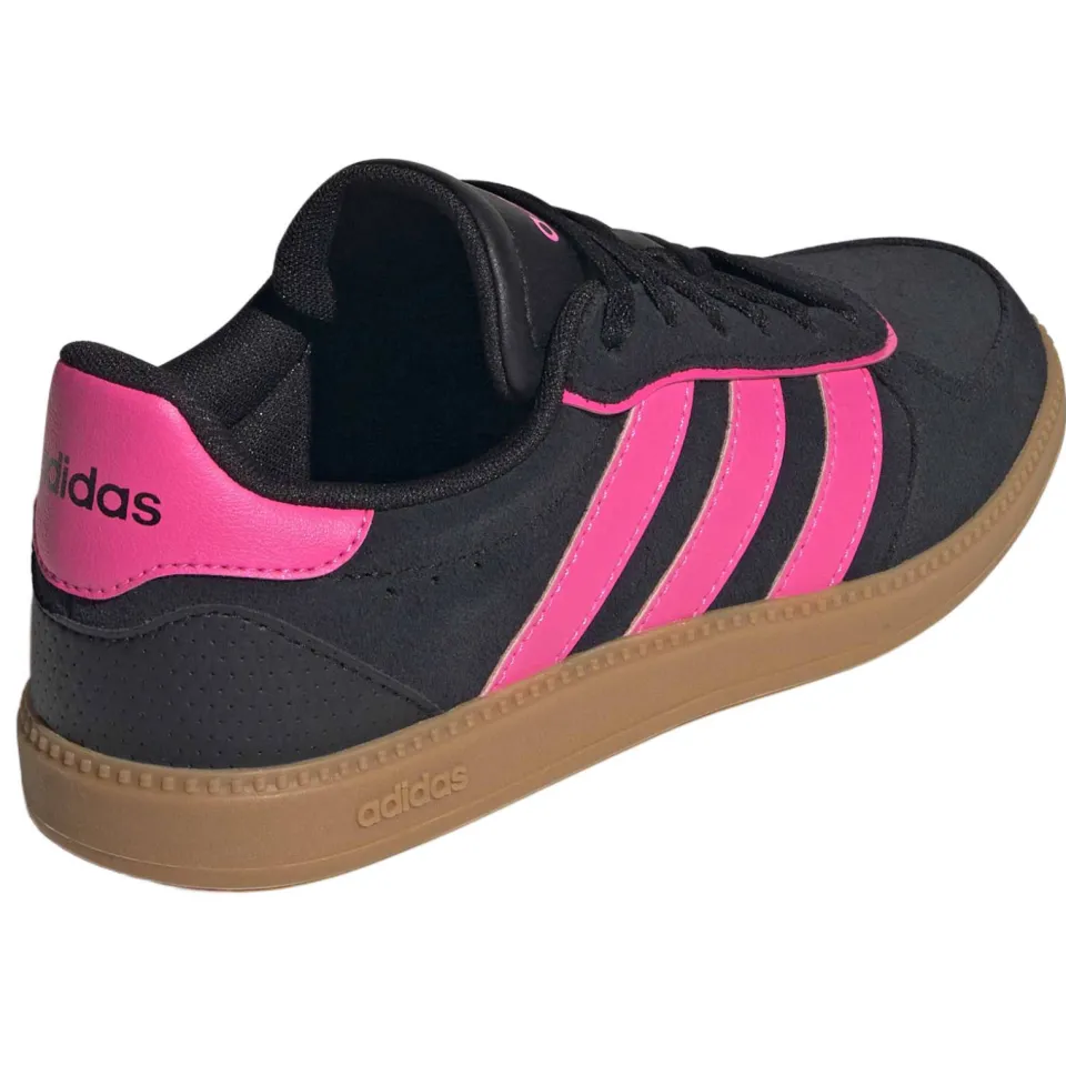 Adidas Sportswear Breaknet Sleek imitatieleren sneakers - zwart/roze, foto 2