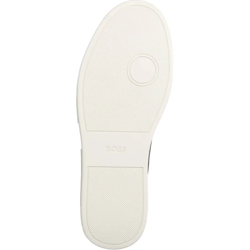 Boss leren sneakers - donkerbruin, foto 8