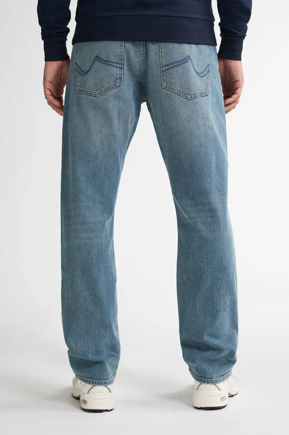 Petrol Industries LEWIS loose fit jeans bleached gebleekt, foto 6