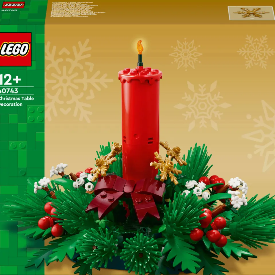 Lego Icons Kersttafeldecoratie 40743, foto 2