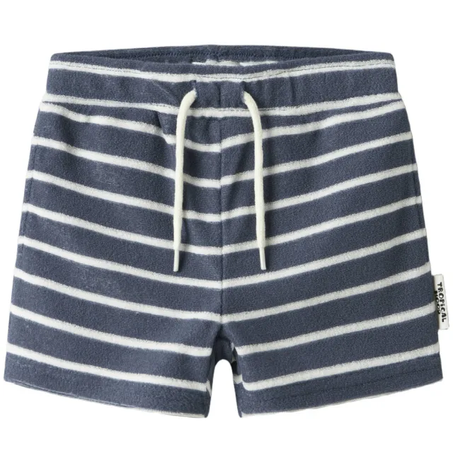 NAME IT MINI casual short gestreept blauw, foto 2
