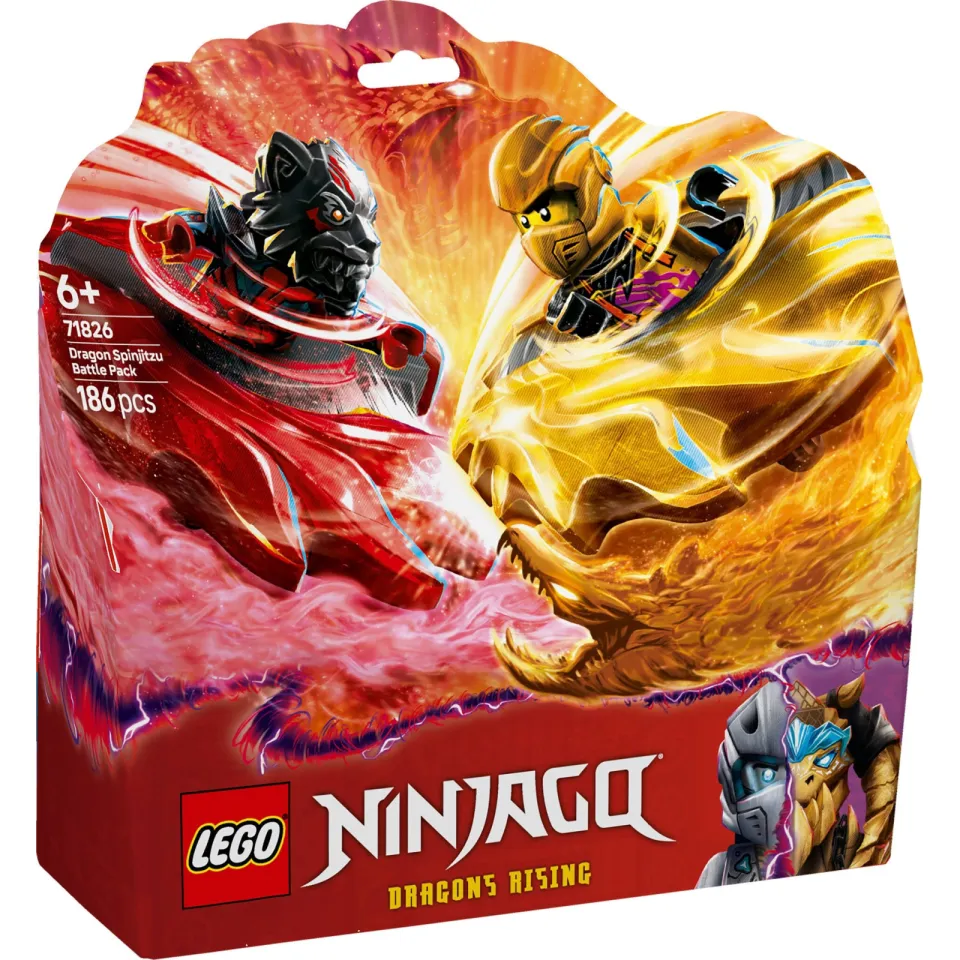 Lego Ninjago Spinjitzu drakenstrijdpakket actiespeelgoed 71826, foto 6