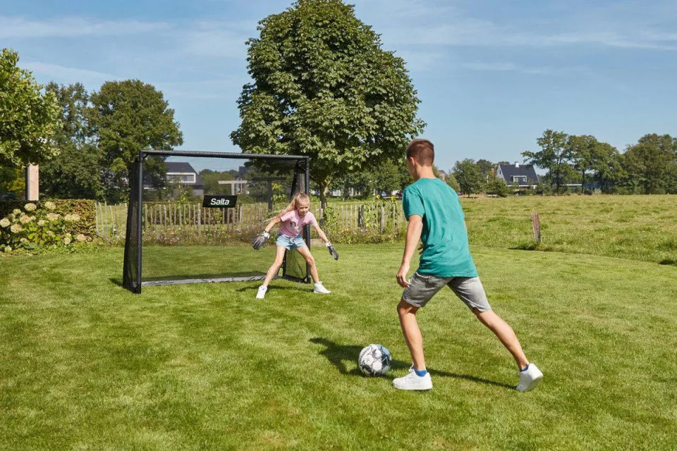 Salta Soccer Goal: 220x170x80cm zwart, foto 3