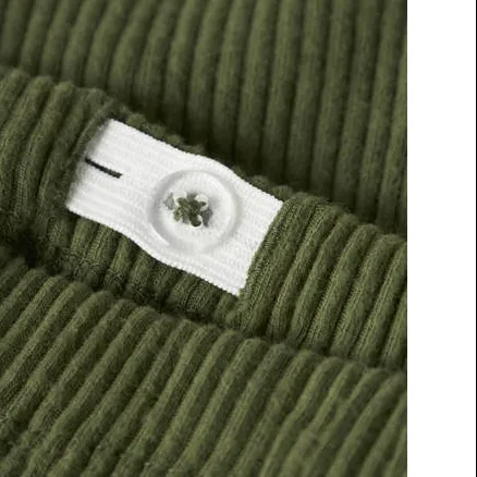 Lil' Atelier Baby babybroek groen, foto 3