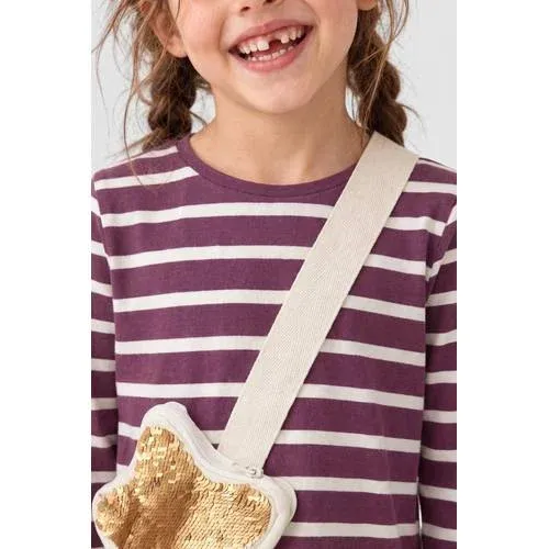 s.Oliver gestreept longsleeve paars, foto 5