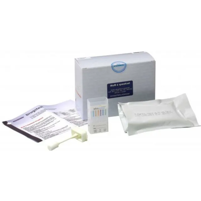 Testjezelf.nu Drugstest Speeksel Multi 6 4 stuks