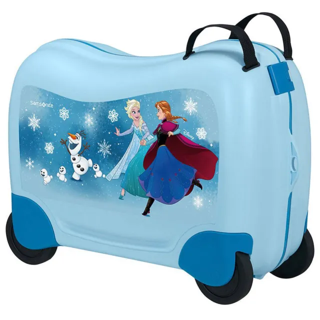 Samsonite Dream2Go Ride-on kinderkoffer Frozen Magic lichtblauw