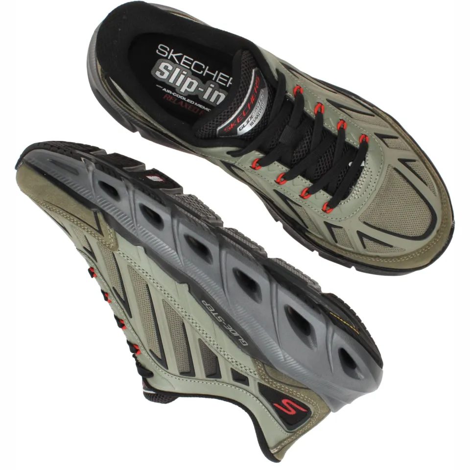 Skechers Slip-ins Relaxed-fit Glide-step sneakers groen, foto 7
