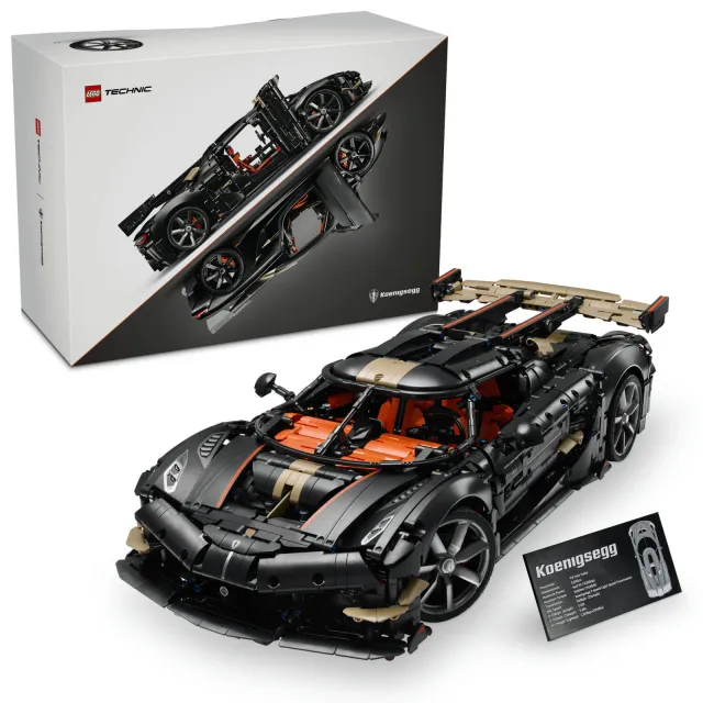 Lego Technic Koenigsegg Sadair's Spear Megacar Auto Set 42232, foto 2