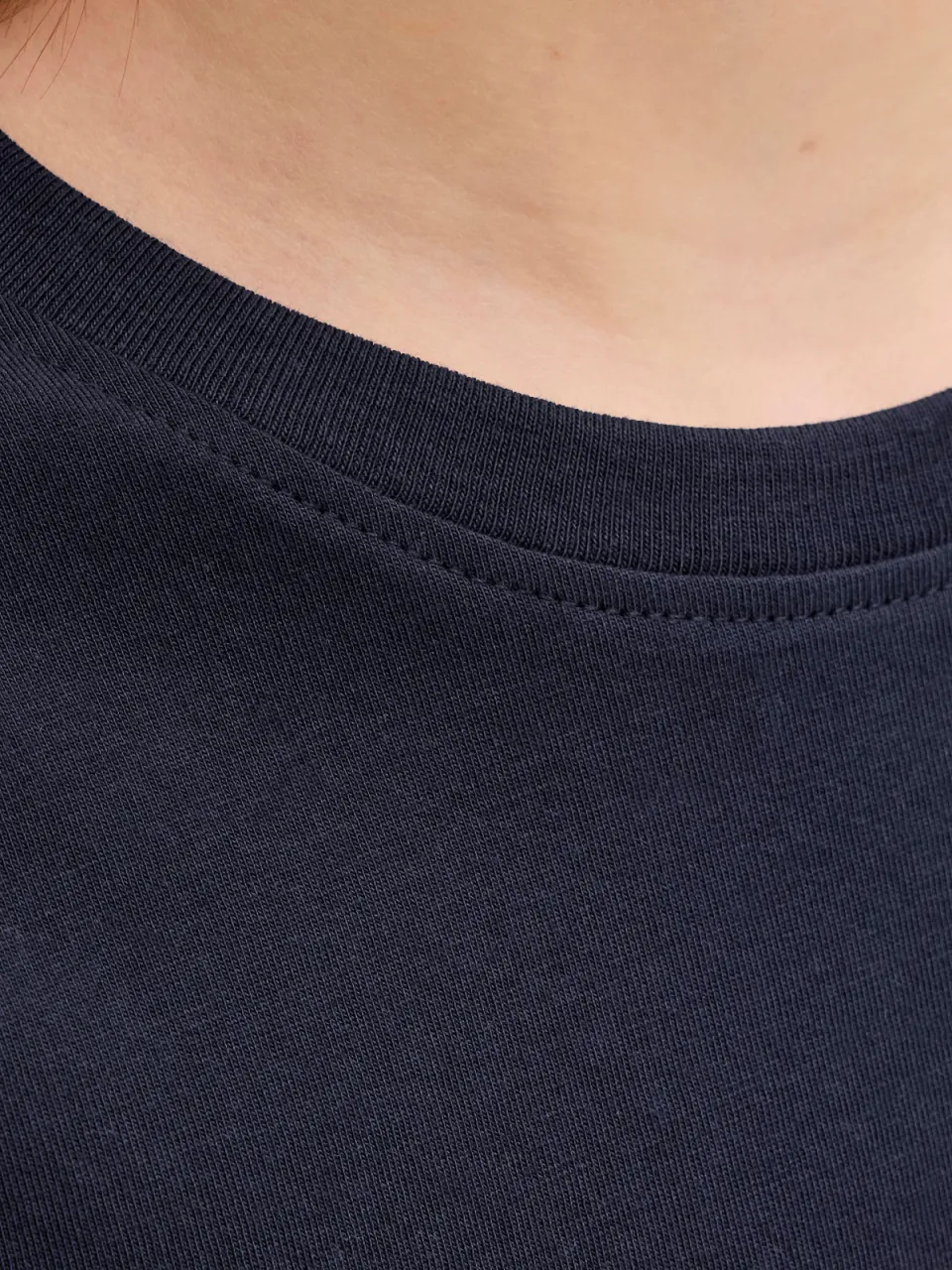 Jack & Jones t-shirt donkerblauw met logo, foto 6
