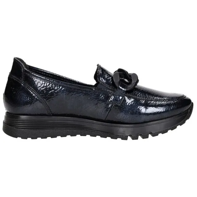 Rieker Sportief loafers blauw lak, foto 3