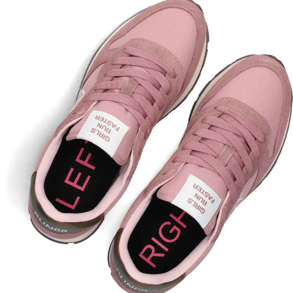 Sun68 Ally Solid lage sneaker roze, foto 5