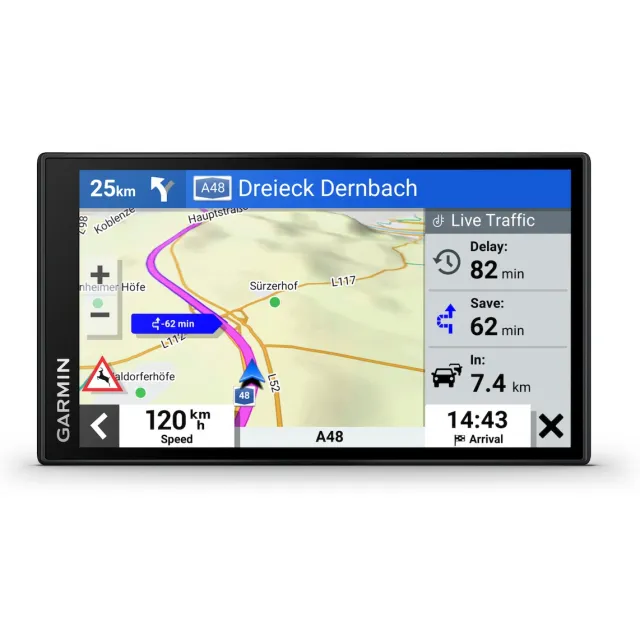 Garmin DriveSmart 66 MT-S Autonavigatie Zwart