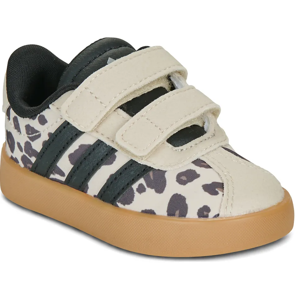 Adidas VL Court 3.0 CF I sneakers ecru zwart, foto 3