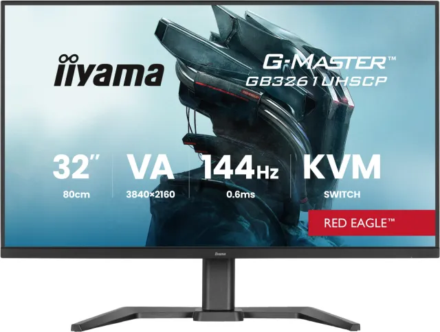 Iiyama G-Master GB3261UHSCP-B1 gaming monitor zwart