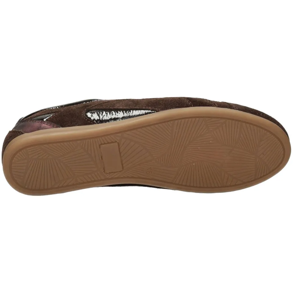 Haboob Ayla lakleren sneakers - donkerbruin, foto 3