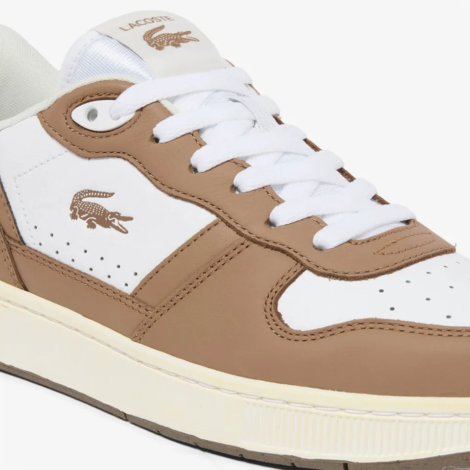 Lacoste sneakers - wit/bruin, foto 6
