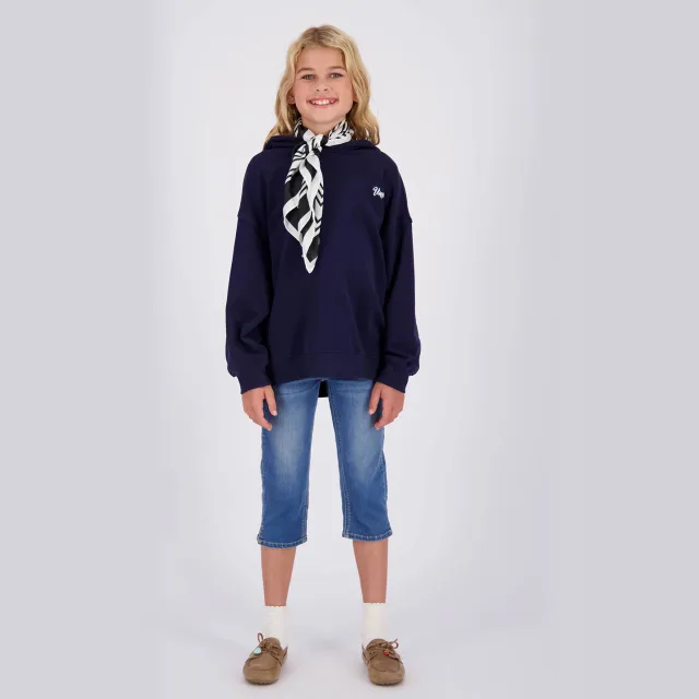 Vingino hoodie met logo - donkerblauw