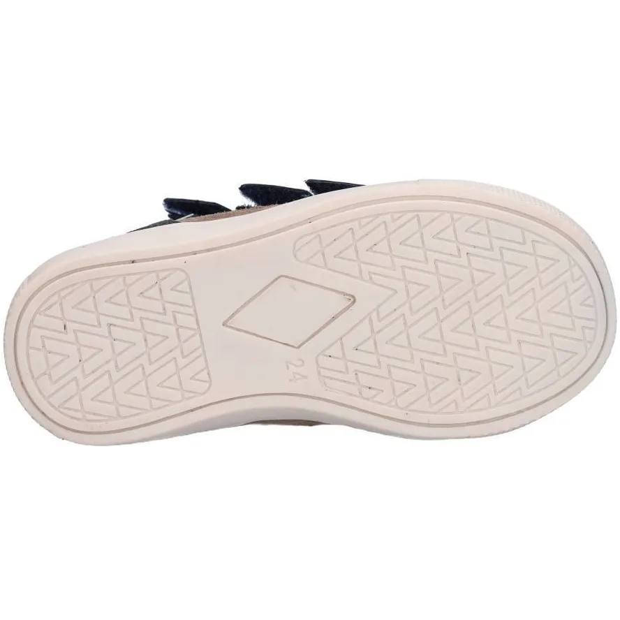 BunniesJR leren sneakers - donkerblauw/taupe, foto 7