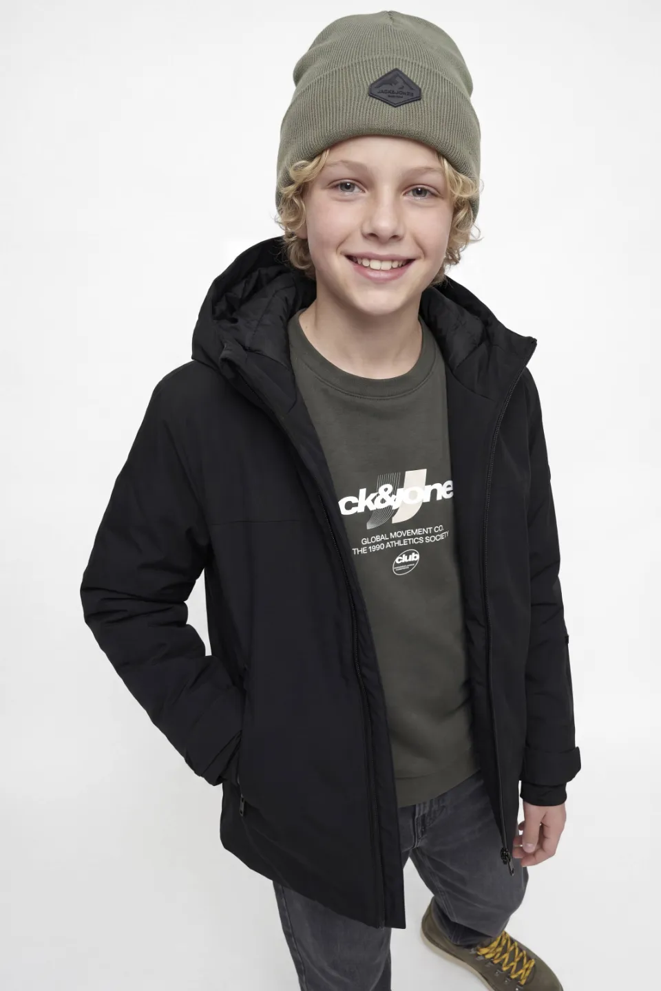 Jack & Jones winterjas zwart, foto 5