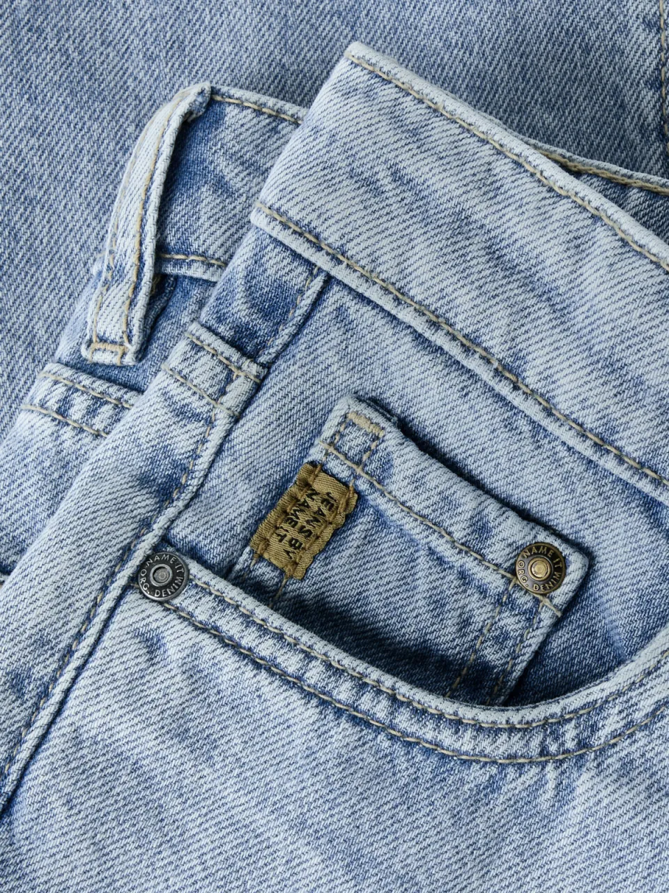 NAME IT KIDS straight leg jeans denim blue, foto 5