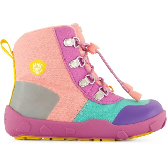 Affenzahn Kid's Winterstiefel Vegan Discovy - Winterschoenen, roze