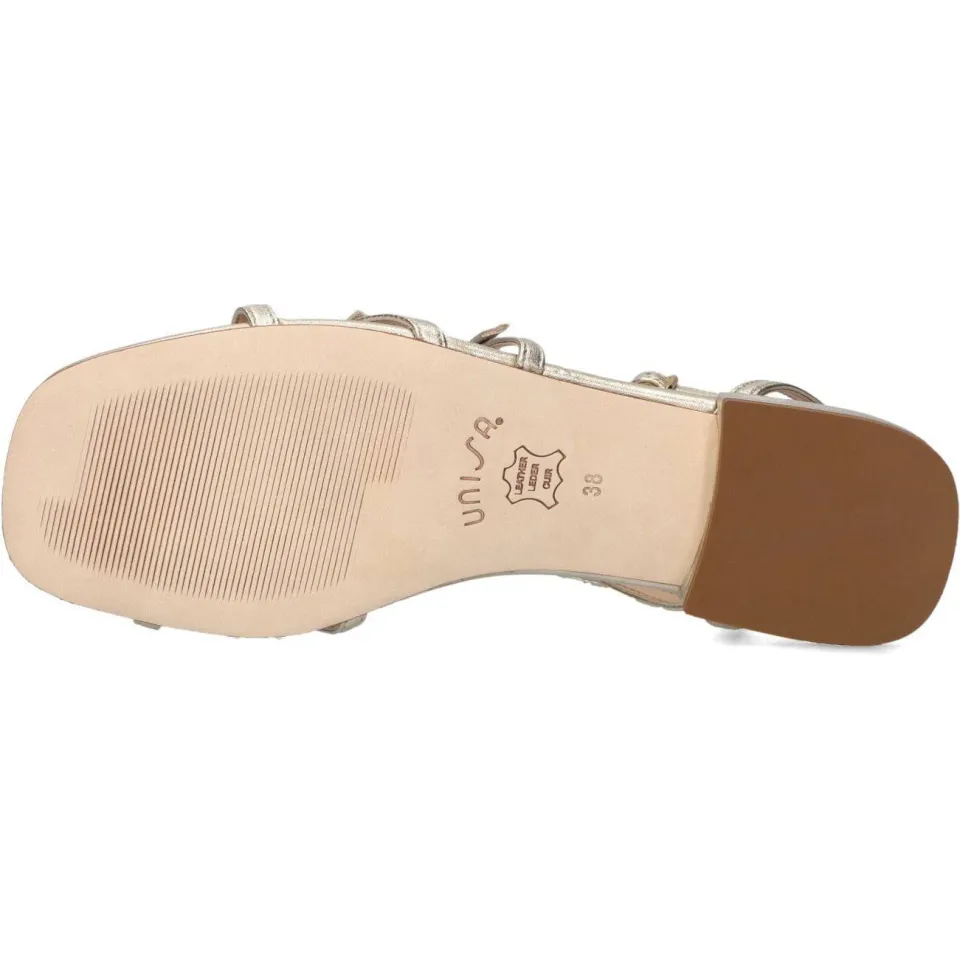 Unisa Sandalen Chisun Goud, foto 2